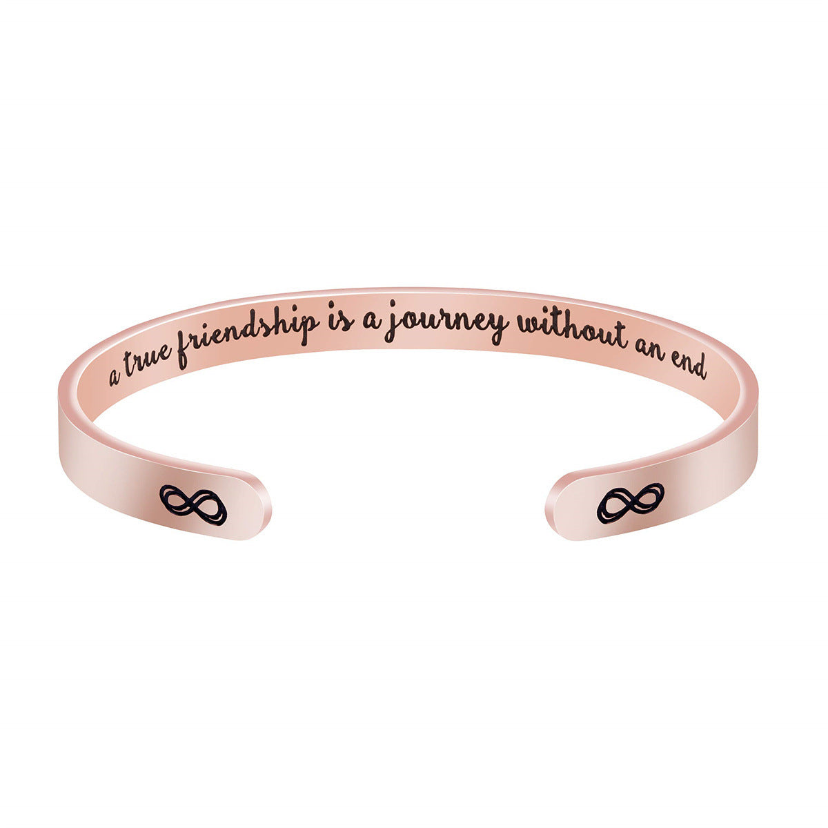 Pulsera de acero inoxidable de moda para mujer con acabado chapado, regalo ideal de Navidad, cumpleaños, Acción de Gracias para mamá