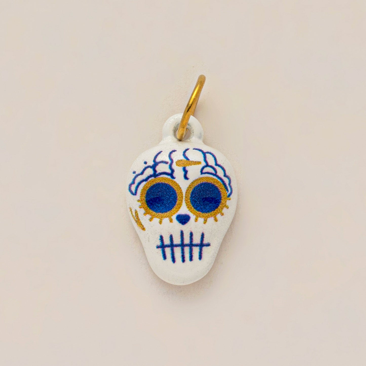Vintage 18K Gold Plated Stainless Steel Shark Parrot Charm Bar for Women