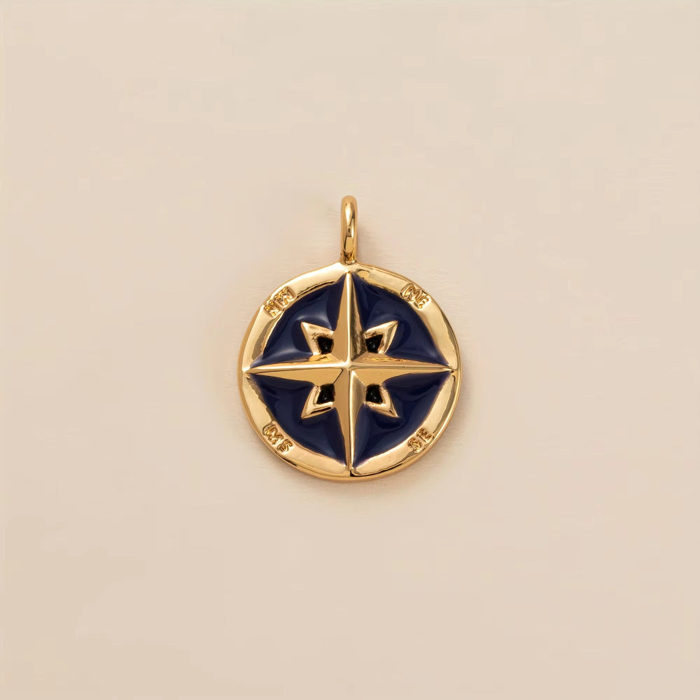Sweet Stainless Steel Plated Heart Moon Star Geometric Pendant Necklace for Unisex