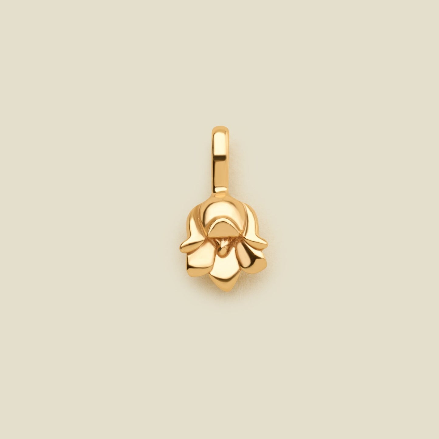 Vintage 18K Gold Plated PVD Stainless Steel December Birthstone Charm Bar
