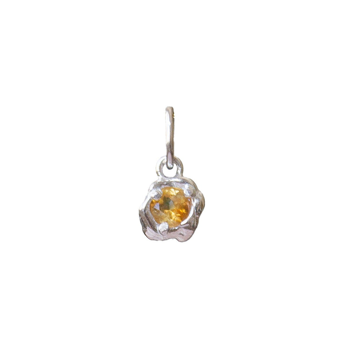 Vintage 18K Gold Plated Drip Oil Brass Pendant Charm Bar for Women