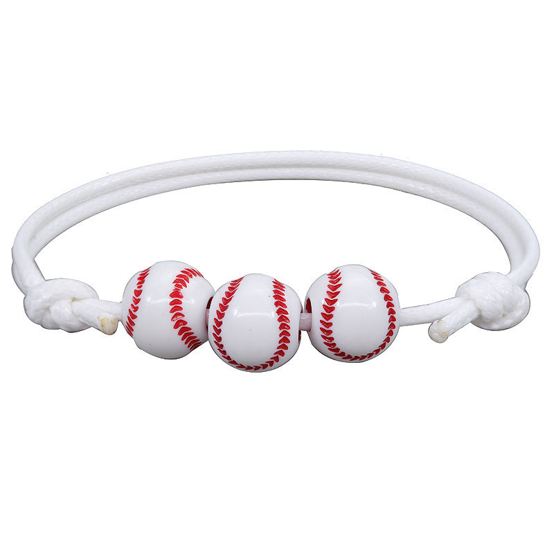 Sporty Unisex Resin Braided Bracelet