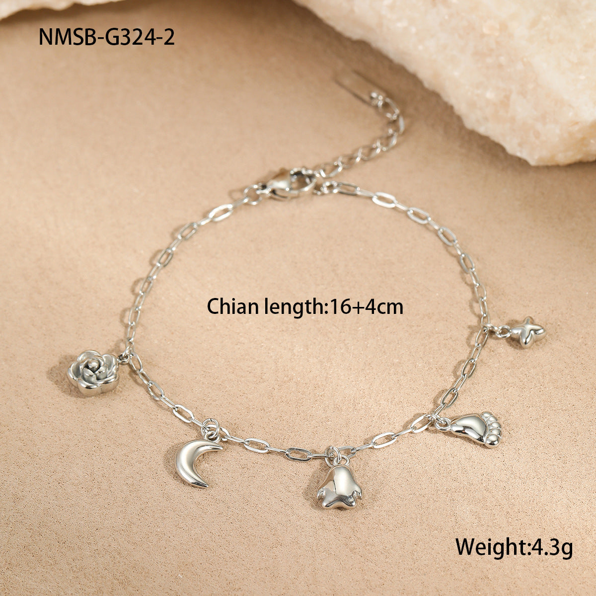 Elegant Butterfly Tassel Pendant Necklace and Bracelet Set in Stainless Steel with Plated Finish for Women