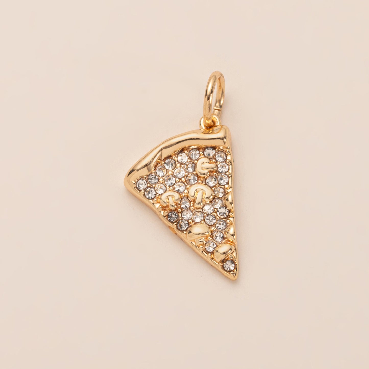 Fashion 14K Gold Plated Brass Boot Charm Bar for DIY Necklace