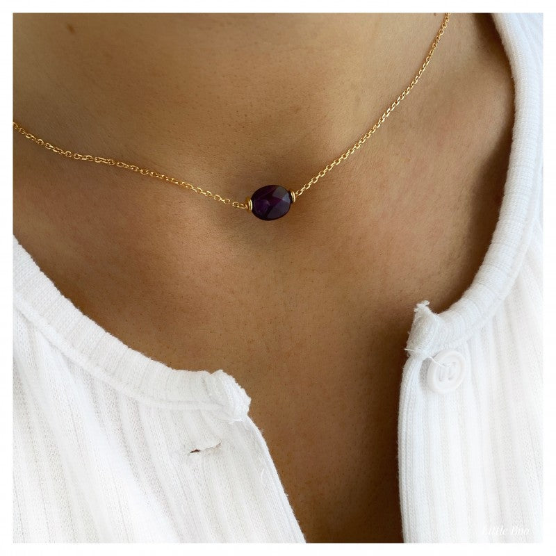 Colorful Geometric Stainless Steel Plated Cubic Zirconia DIY Charm Bar Necklace