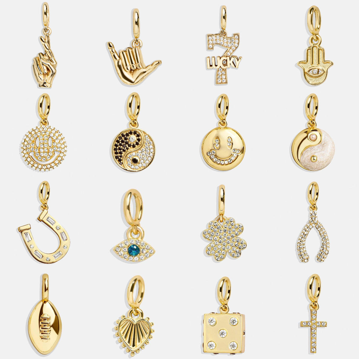 Fashion Business Stainless Steel 18K Gold Plated PVD Geometric Charm Bar for DIY Keychain Bag Pendant Brooch Accessories