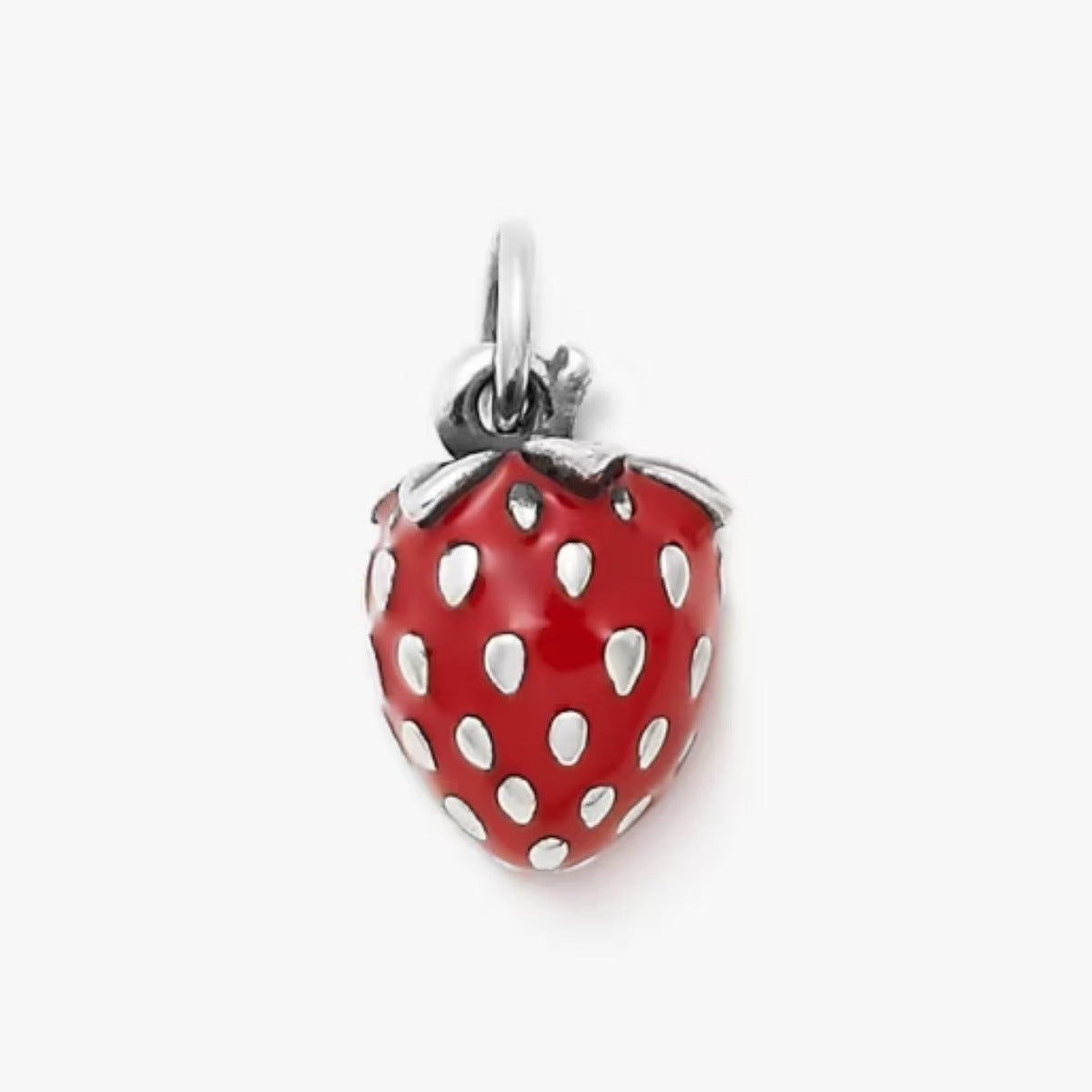 Colorful Geometric Brass Plated Necklace with Ice Cream Food Charms