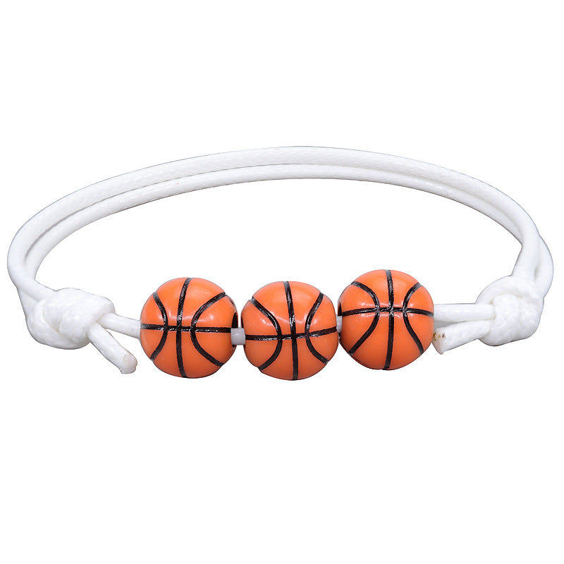 Sporty Unisex Resin Braided Bracelet