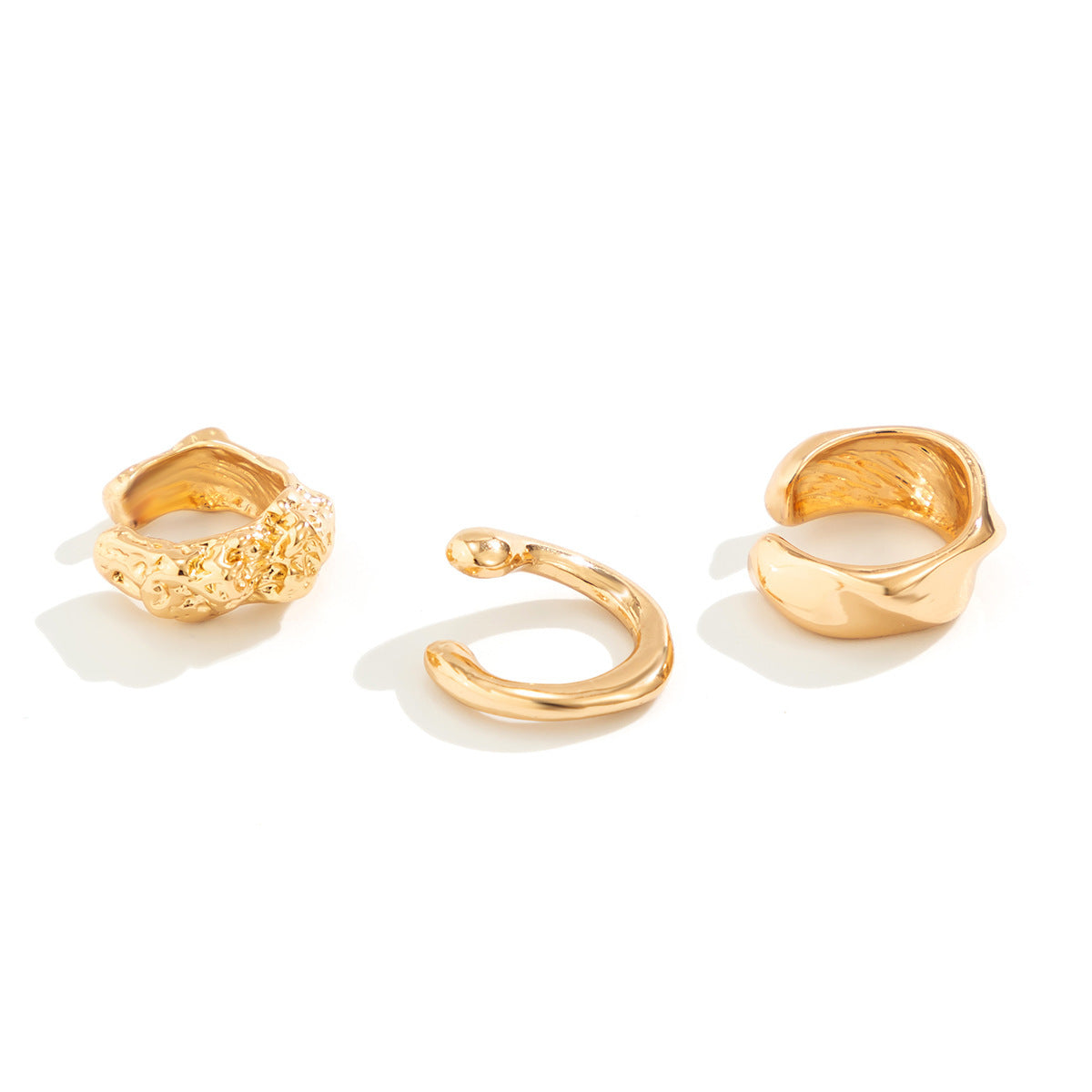 Minimalist Geometric Teardrop Alloy Plated Earrings for Women