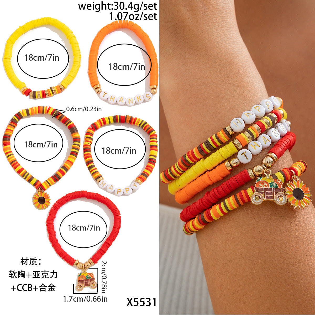 Pulsera con Colgante de Pavo Personalizado con Detalles de Cristales y Borla para Mujer
