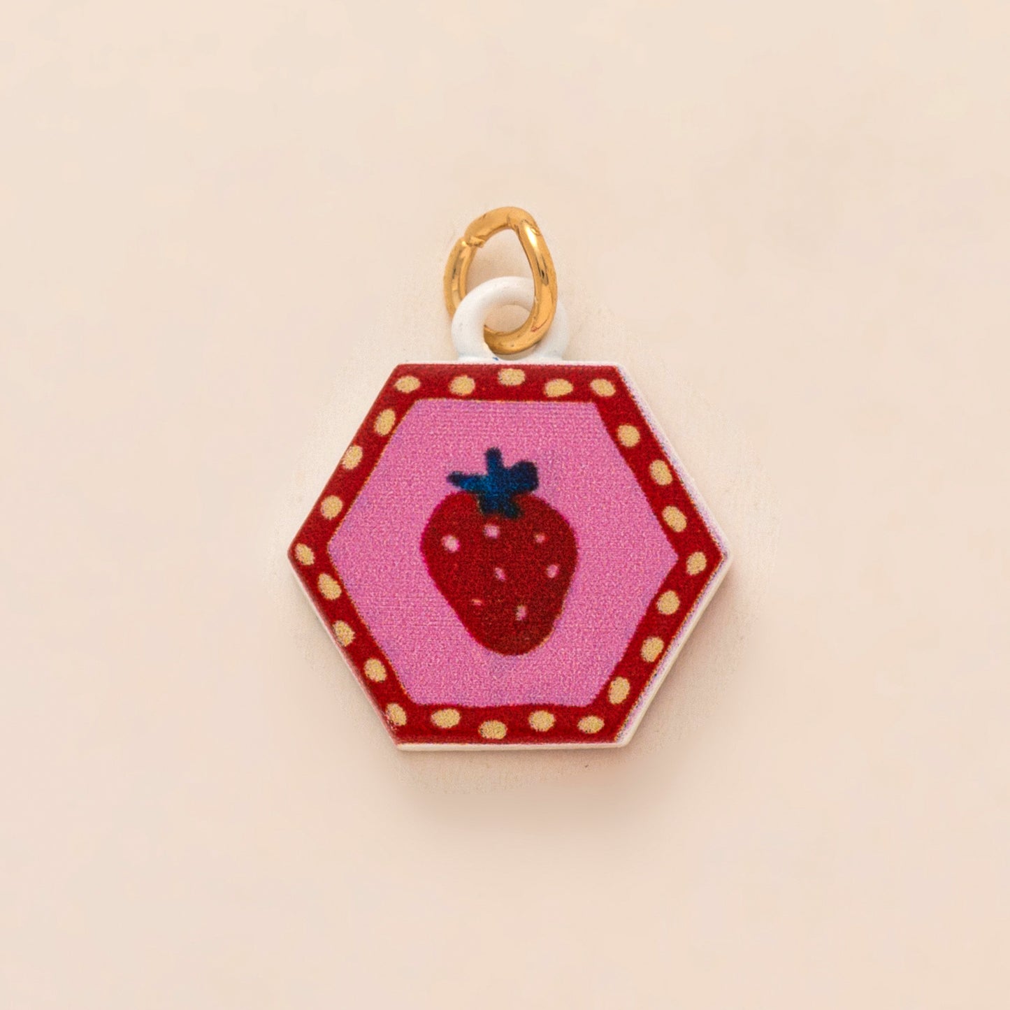 Elegant Casual Colorful Painted Geometric Butterfly Bow Floral Brass Necklace with Plated Finish
