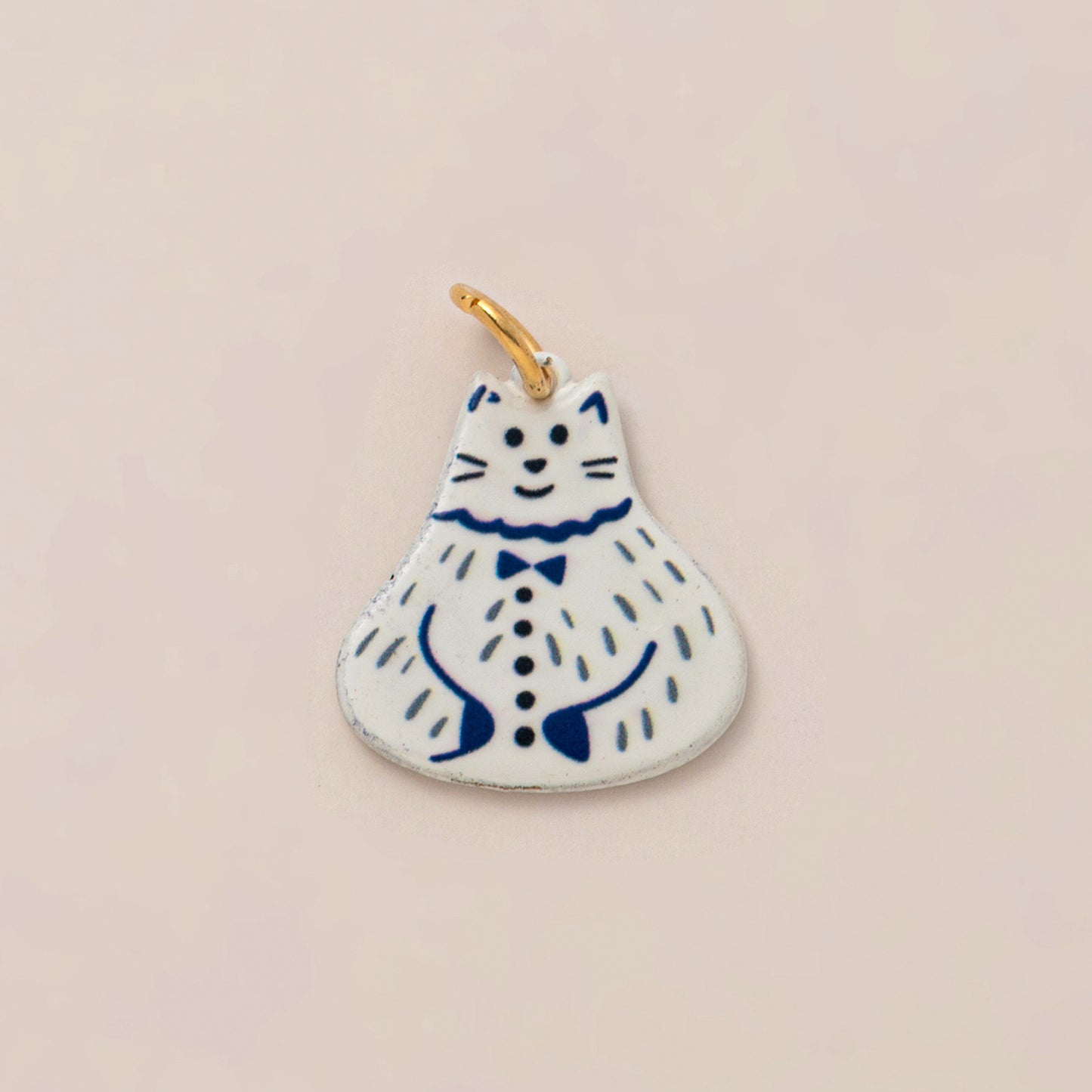 Luxury Casual Hand-Painted Animal Stainless Steel Pendant Necklace for Unisex