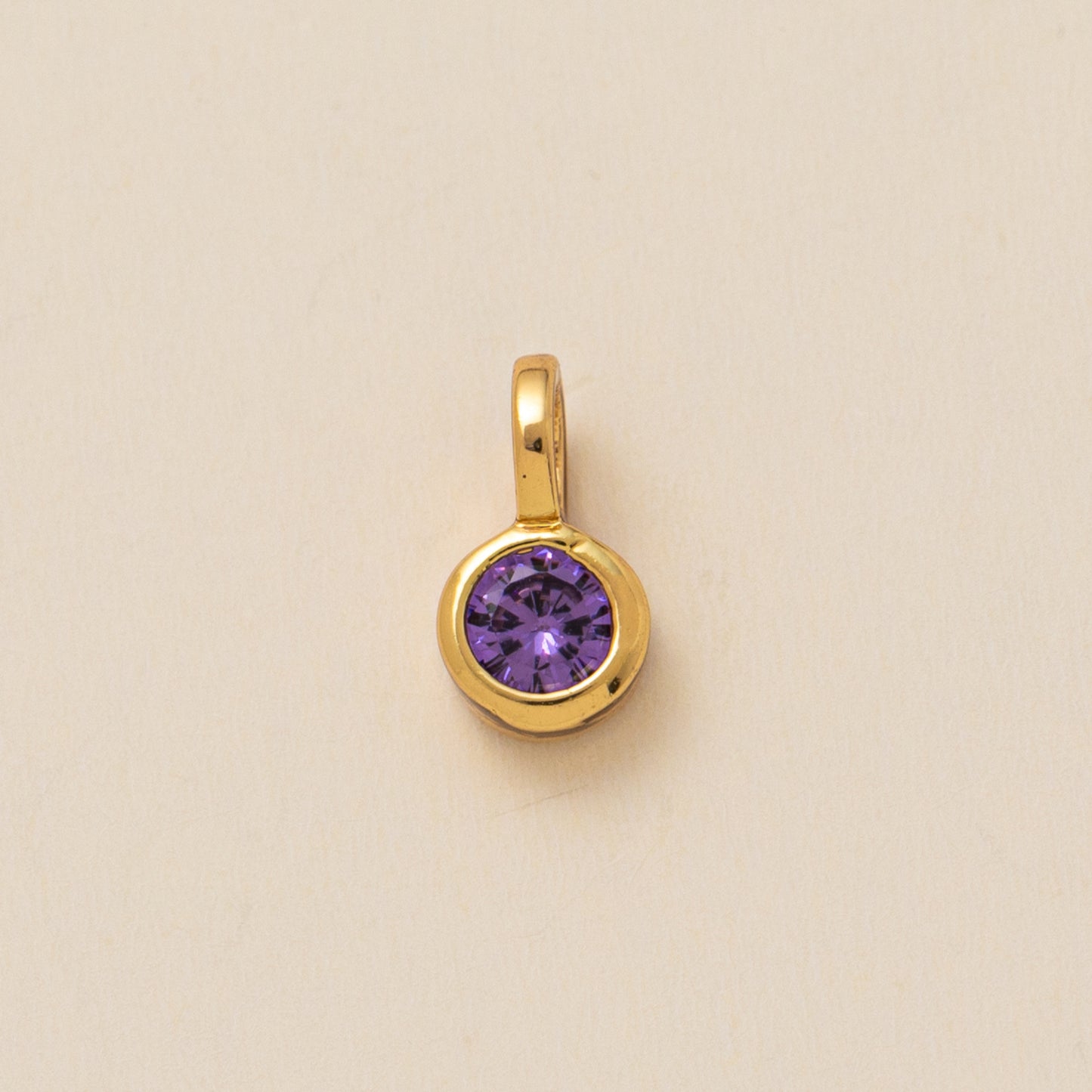 Vintage Geometric Brass Plated Gemstone Pendant Necklace with Sun Moon Evil Eye Charm Bar for Women