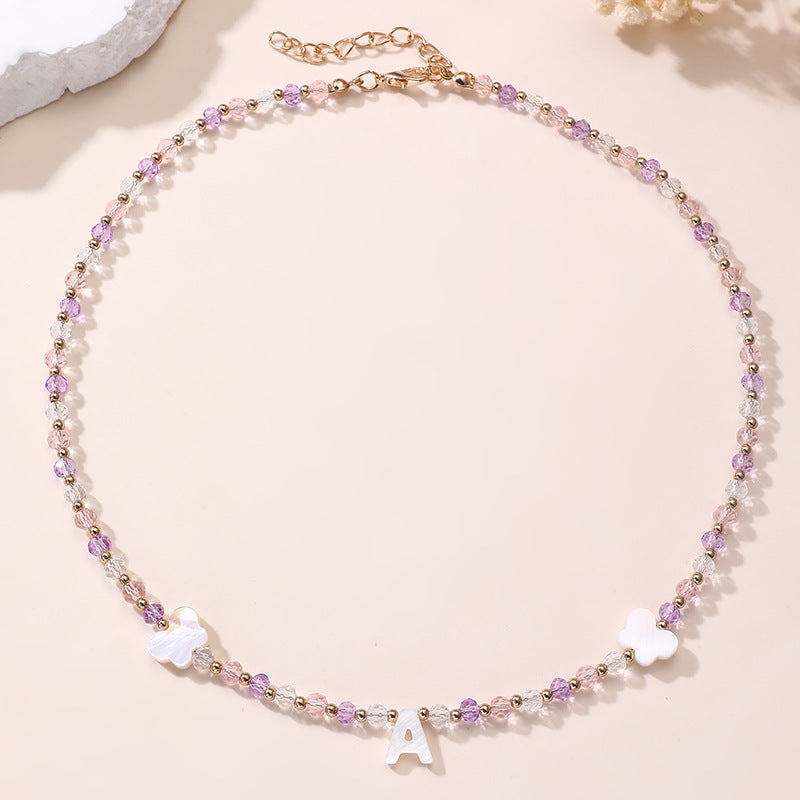 Collar con colgante de mariposa y lazo minimalista para niñas, hecho de resina con acabado de esmalte, cadena ajustable de cuentas redondas, joyería para niños de 3 a 10 años.