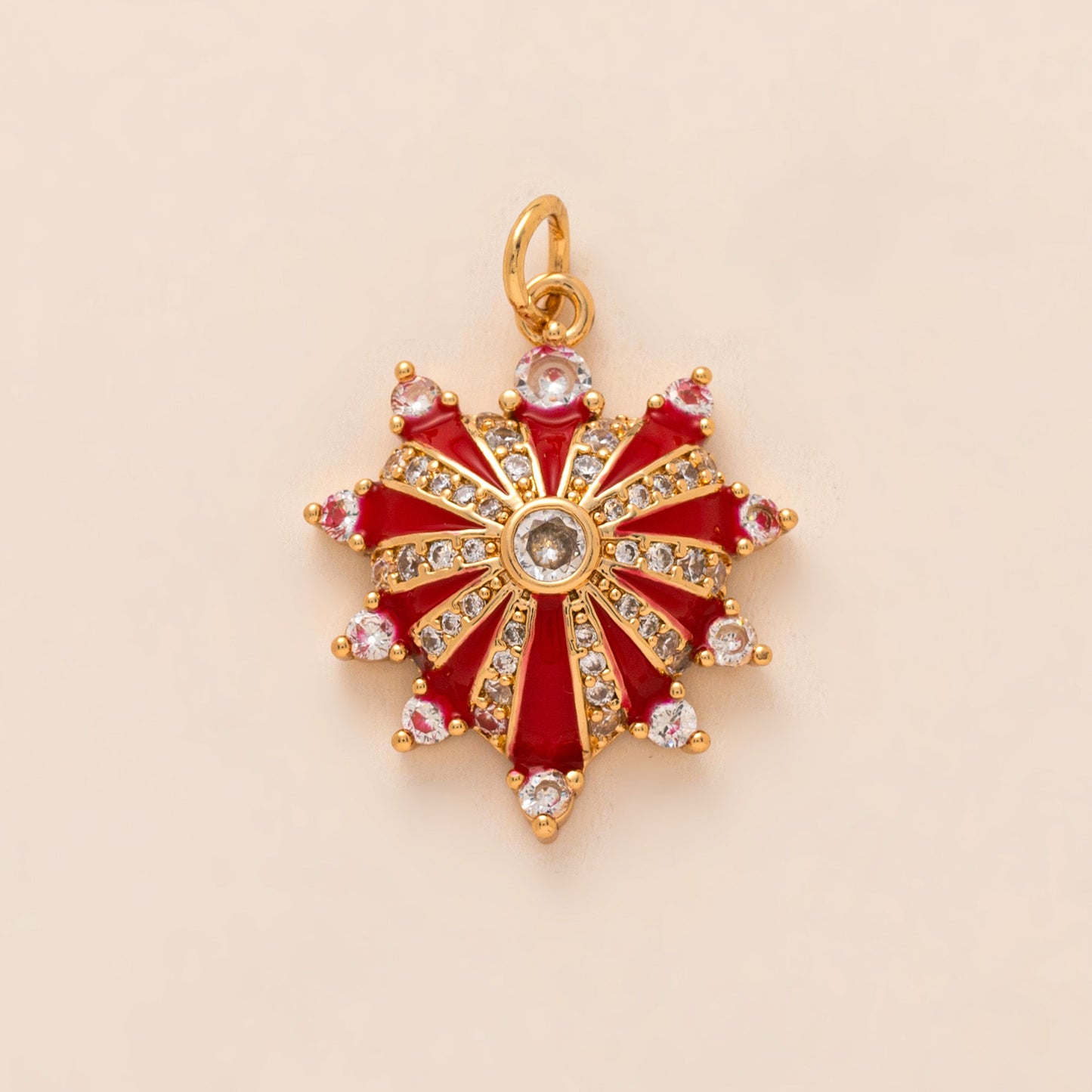 Vintage Plated Brass Snail Animal Charm Bar