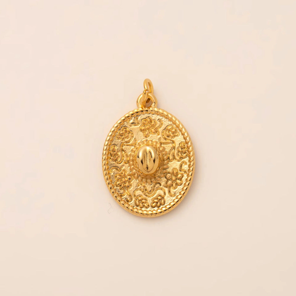Sweet Gold Plated Stainless Steel Geometric Star Pendant Necklace for Unisex
