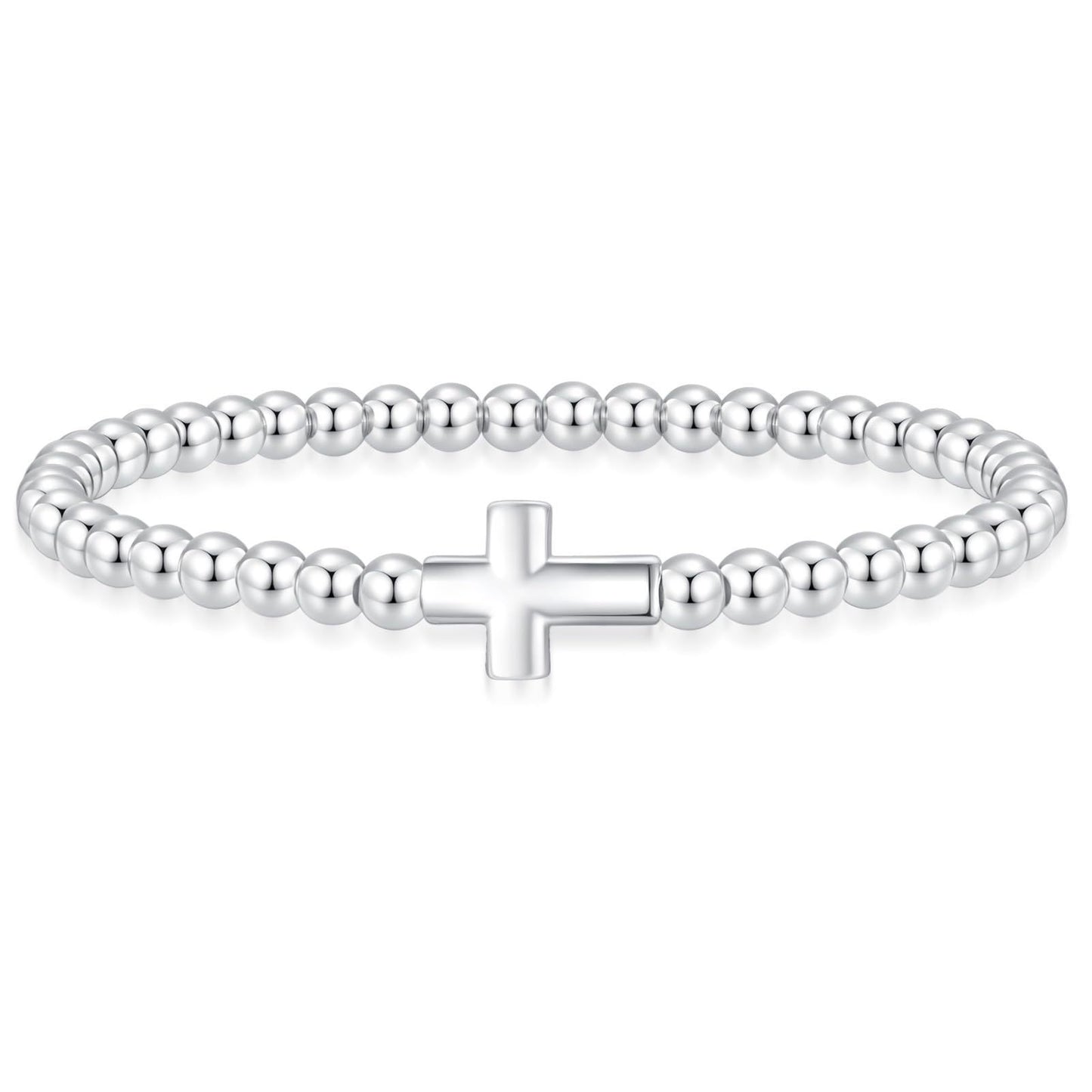 Minimalist Elegant Brass Plated Bow Bracelet for Women Adjustable Beaded Hand Jewelry