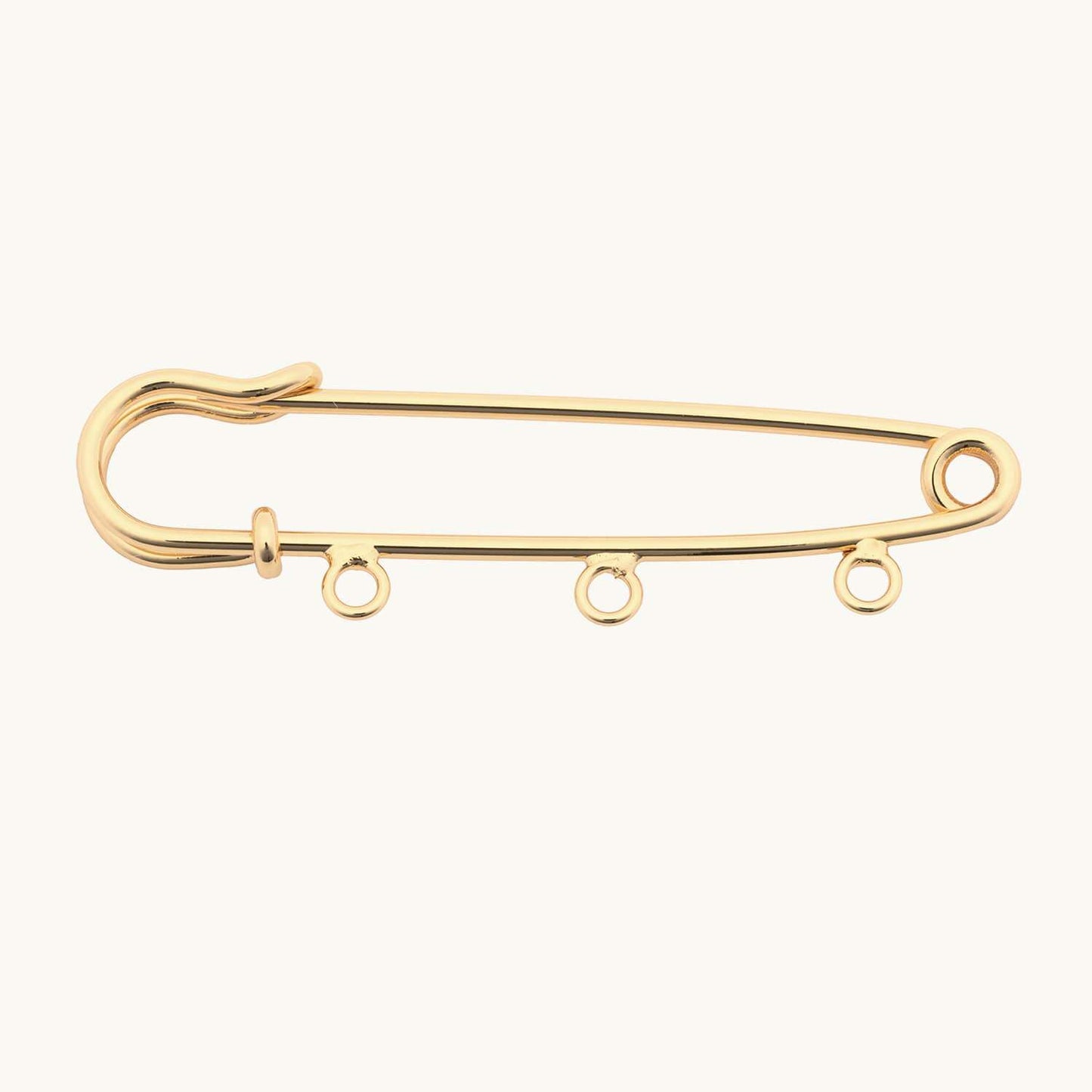 Minimalist Geometric Stainless Steel Cubic Zirconia Inlay Pendant Charm Bar 18K Gold Plated