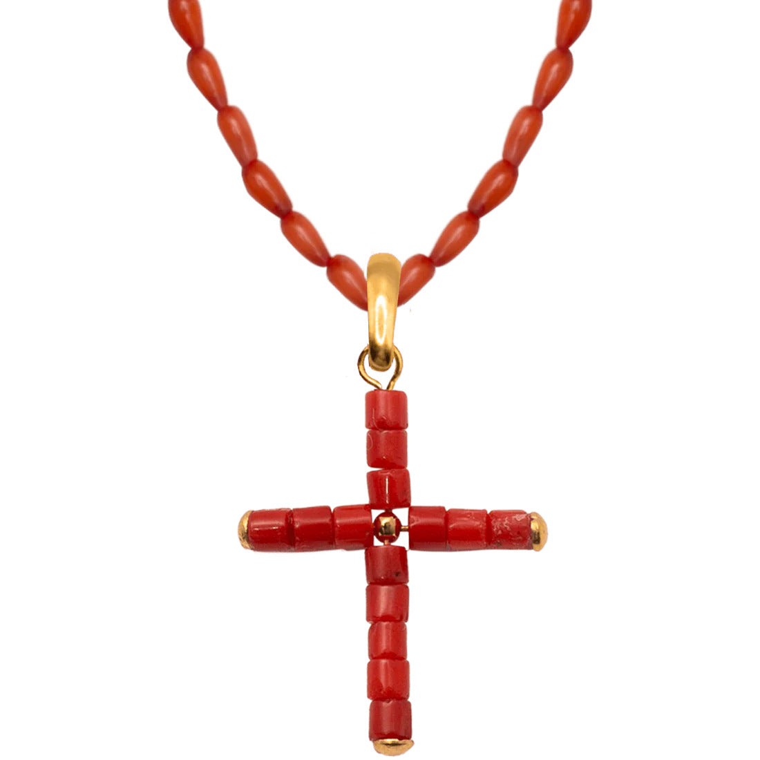 Minimalist Ocean-Themed Necklace with Stainless Steel Fish Starfish and Shell Beads Snake Chain Vacuum Plated 18K Real Gold Finish
