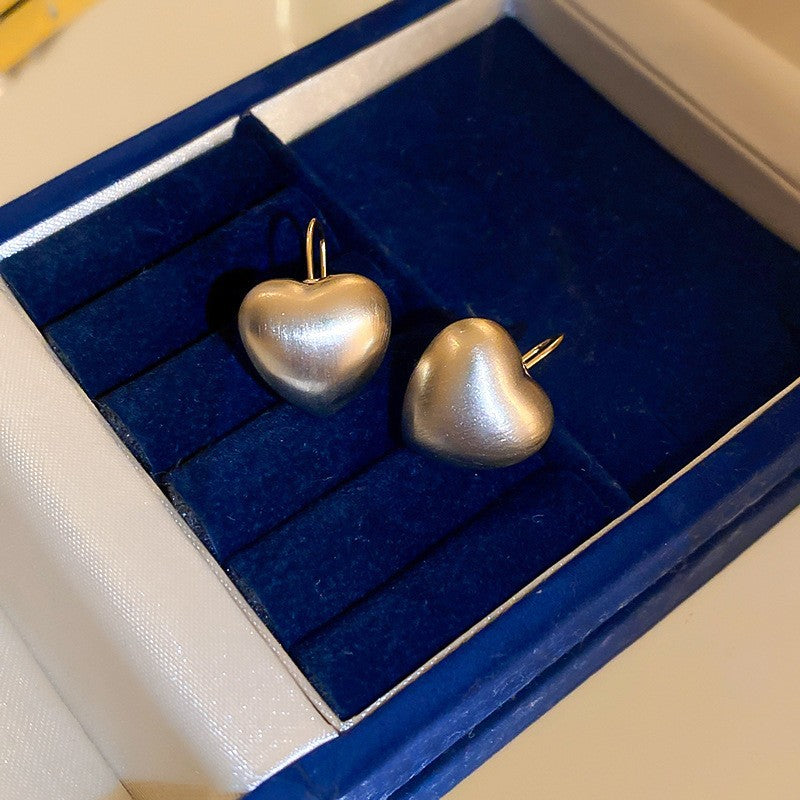 Orecchini a perno geometrici irregolari elettroplaccati di lusso da donna con perni in acciaio