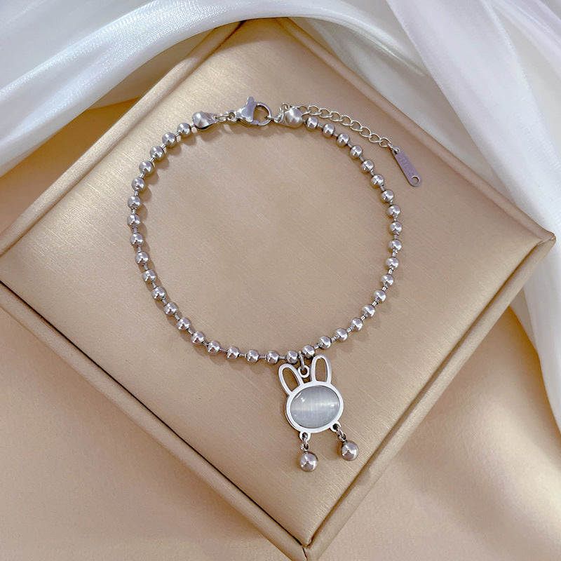 Zodiac Luxury Titanium Steel Gold Plated Bracelet with Cubic Zirconia for Unisex