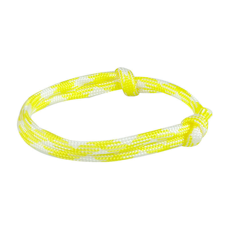 Fashion Geometric Star Pattern Woven Friendship Bracelet Adjustable Cord Handmade Gift for Teens Unisex