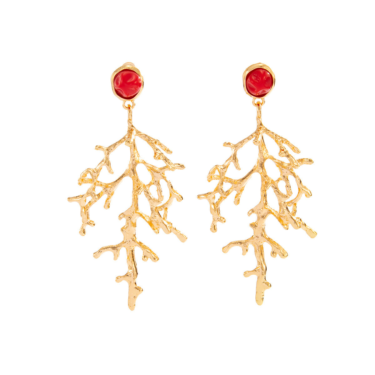 Minimalist Geometric Alloy Plated Earrings for Women