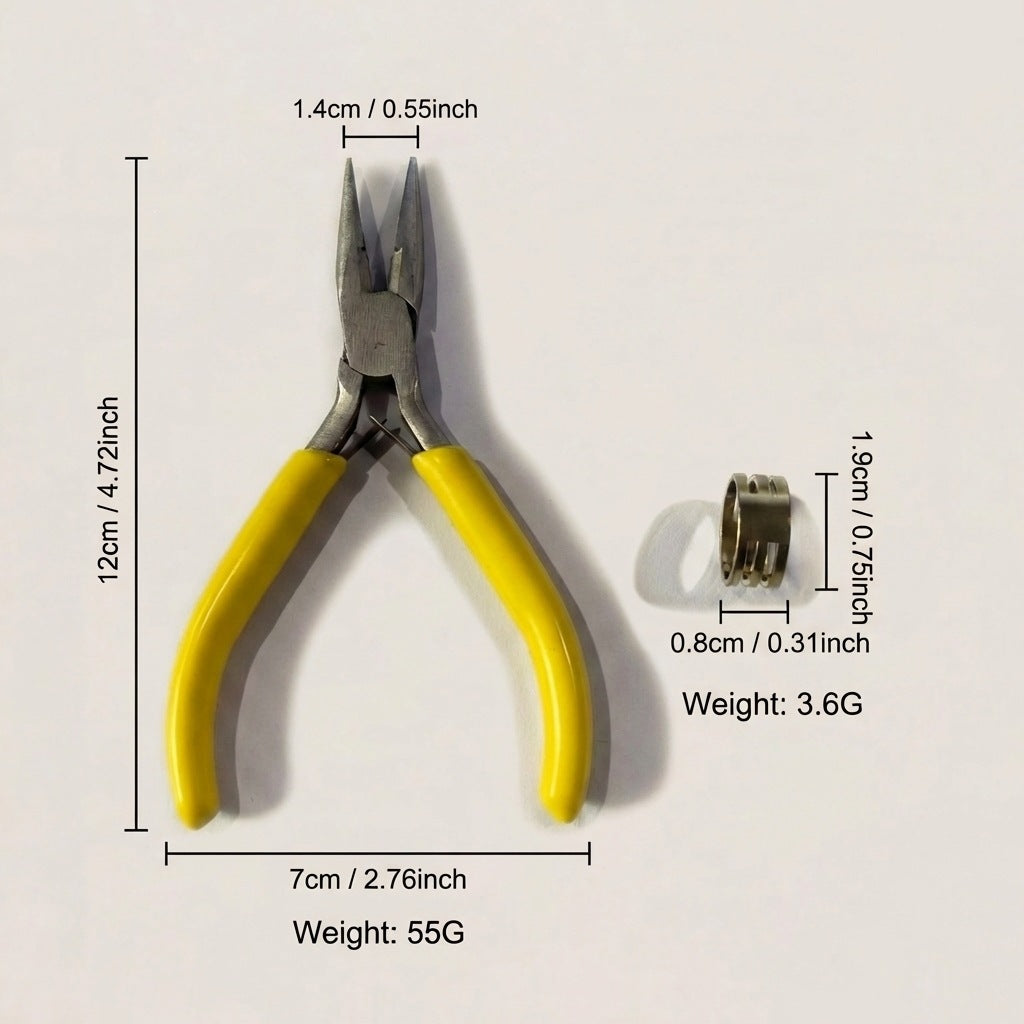 Minimalist Sweet Brass Plated Star Heart Charm Bar