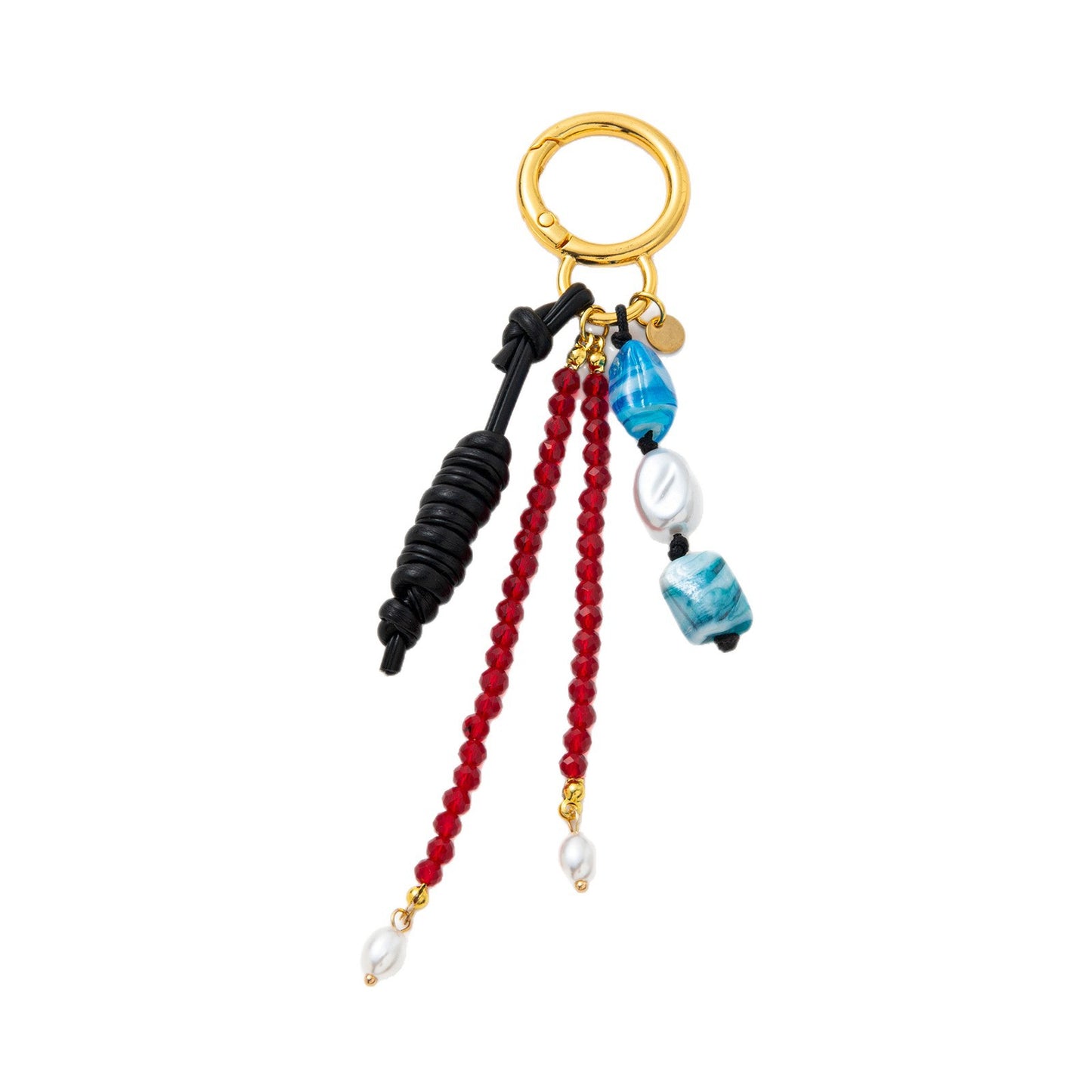 Vintage Elegant Alloy Plated Fish Starfish Heart Teardrop Bell Geometric Bag Charm