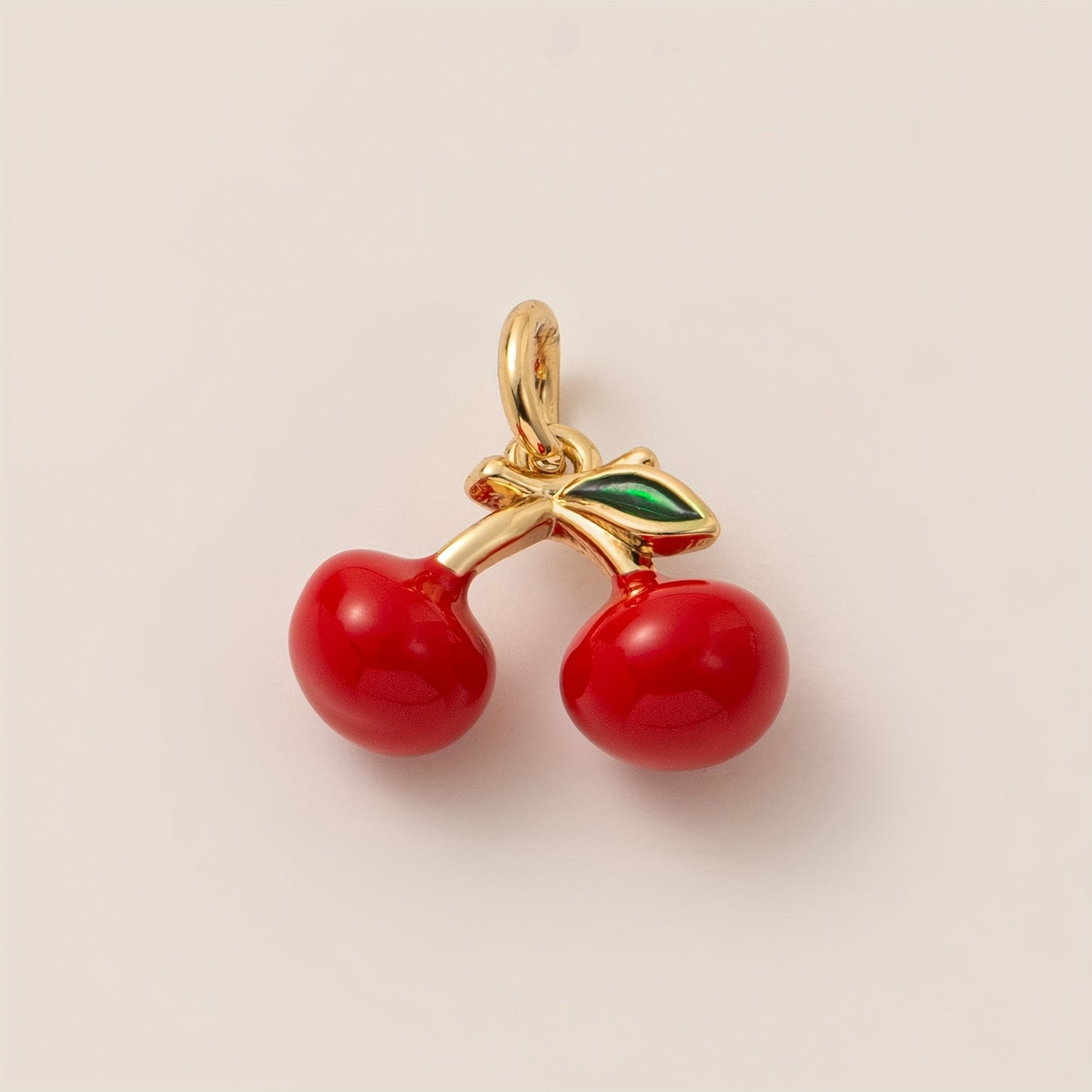 Minimalist Floral Pattern Brass PVD Plated Charm Bar