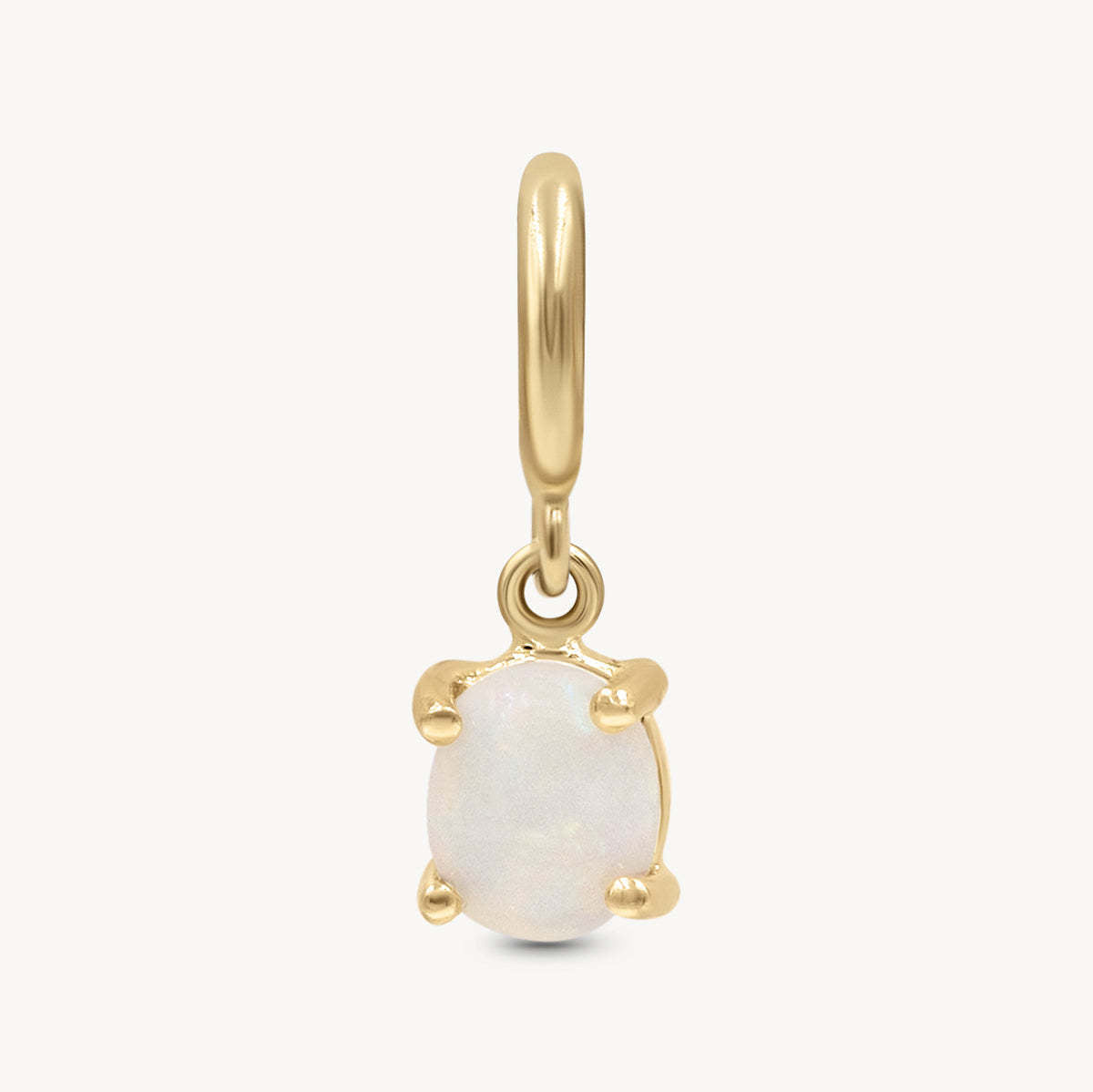 Vintage Geometric 18K Gold Plated Brass Pendant Charm Bar for Women