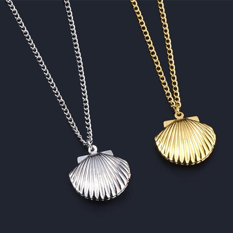 Natural Style Heart-Shaped Stainless Steel Necklace with Titanium Steel Pendant and Polished Finish for Women