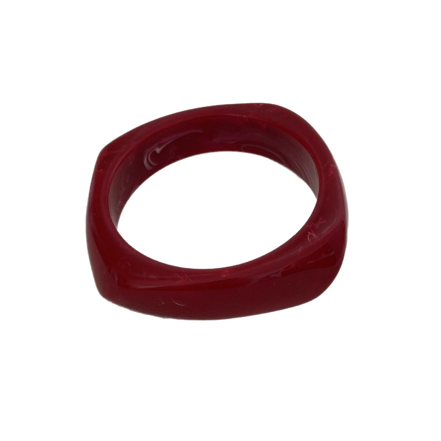 Geometric Gradient Resin Plated Bracelet