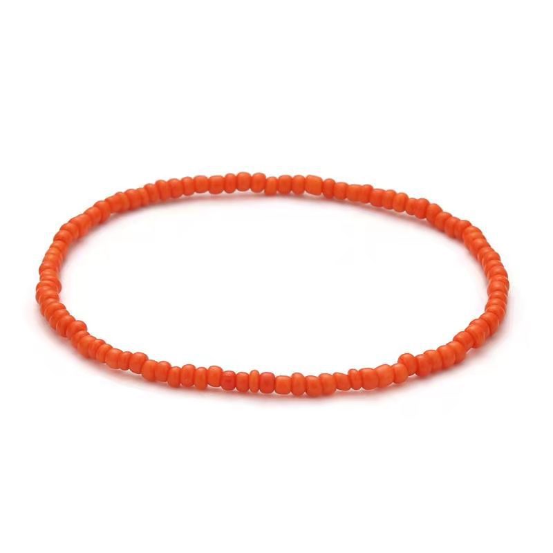 Bohemian Handmade Seed Bead Anklet for Women Beach Jewelry