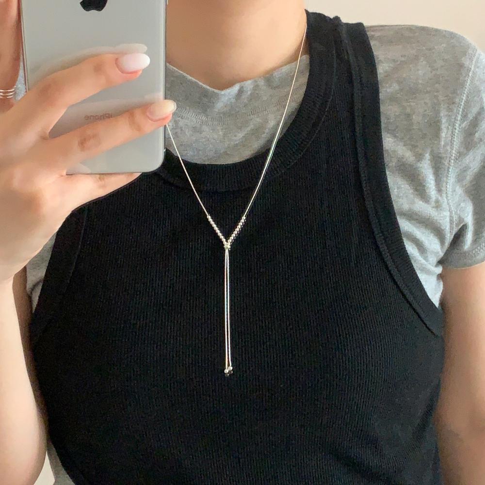 Collana con Pendente Cerchio Geometrico Minimalista in Argento Sterling 925 con Finitura Placcata da Donna