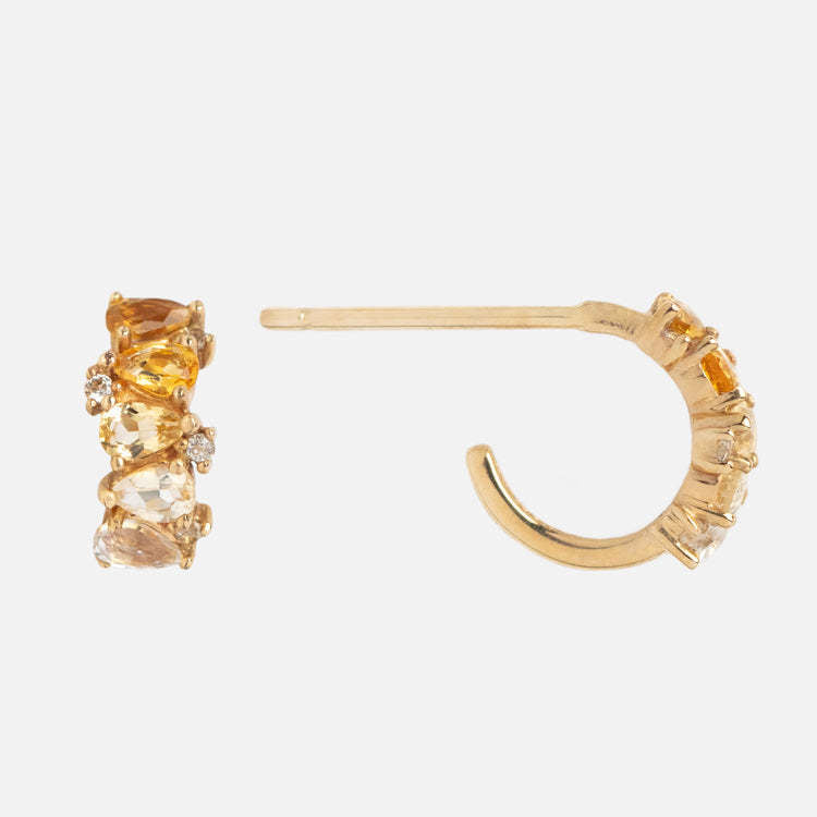 Pendientes de cobre con pasador en forma de U geométricos vintage y acabado galvanizado para mujer
