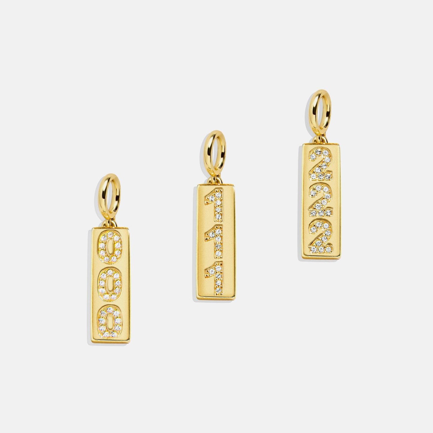 Geometric Square Brass Pendant Necklace with Rhinestone Inlay for Women