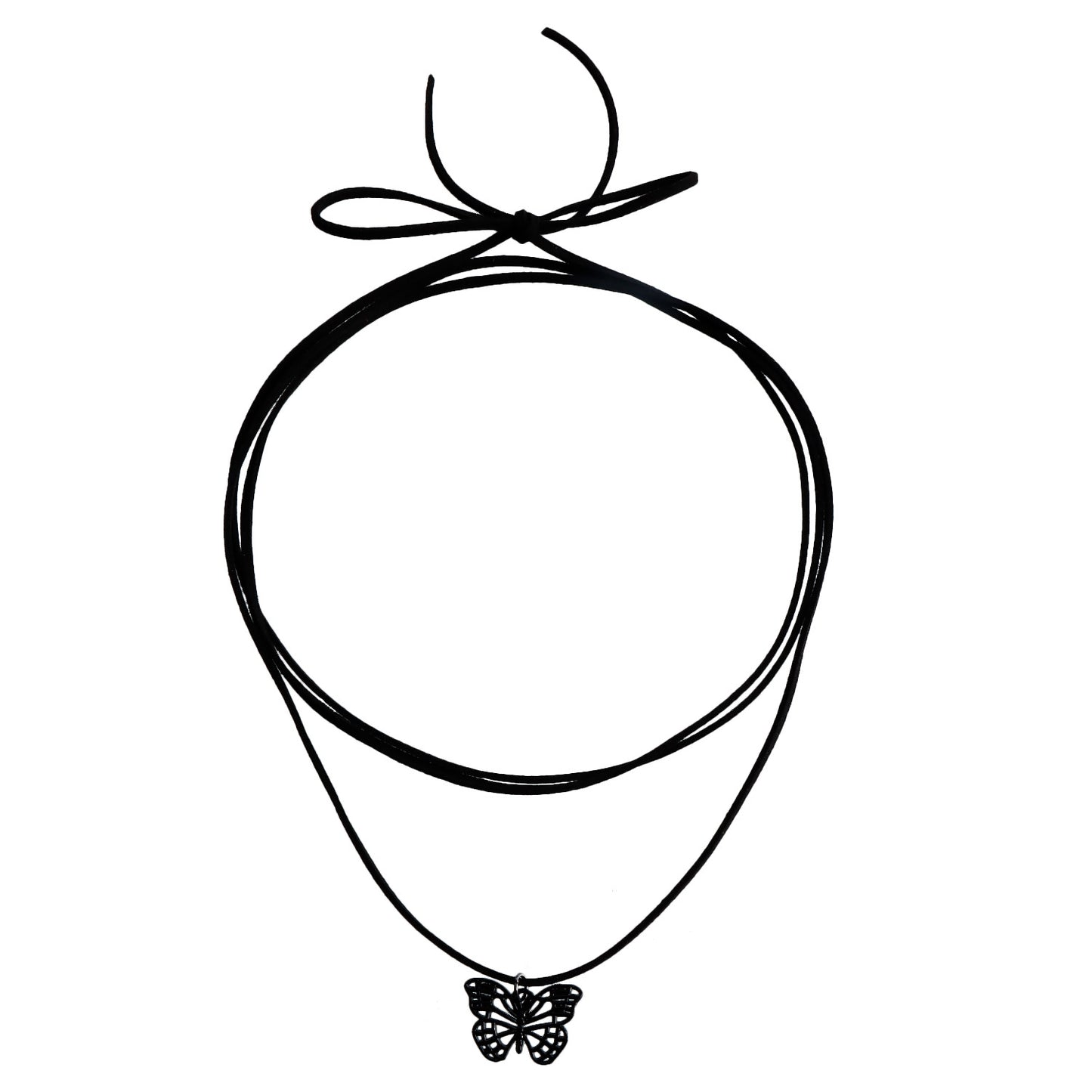 Minimalist Adjustable Choker Necklace with Geometric Heart Pendant in Alloy with Plated Finish for Women