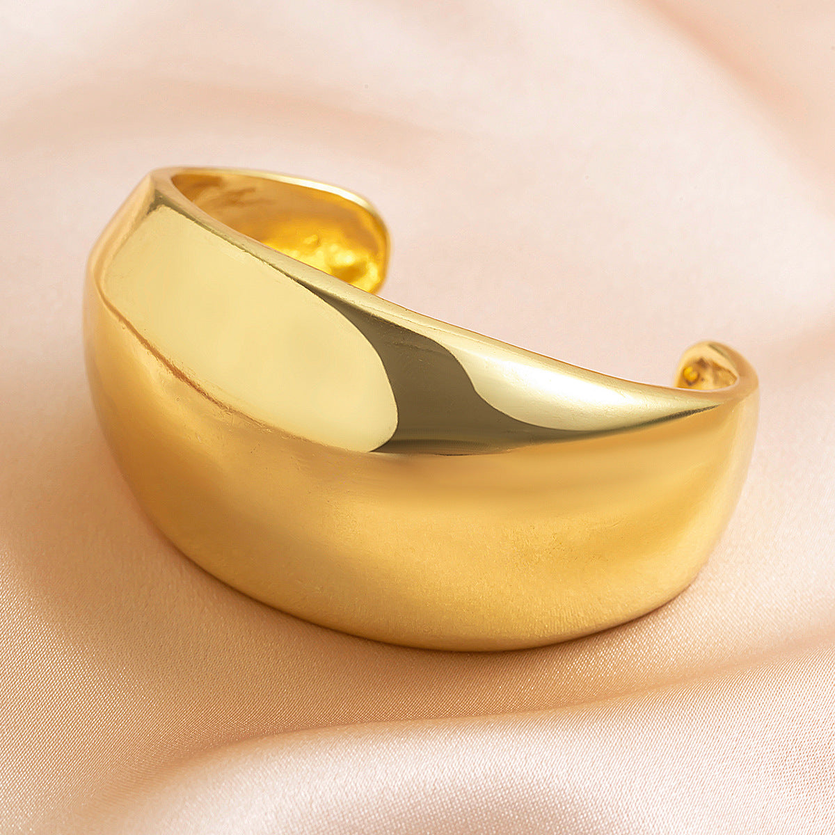 Vintage Square Matte Plated Alloy Bracelet