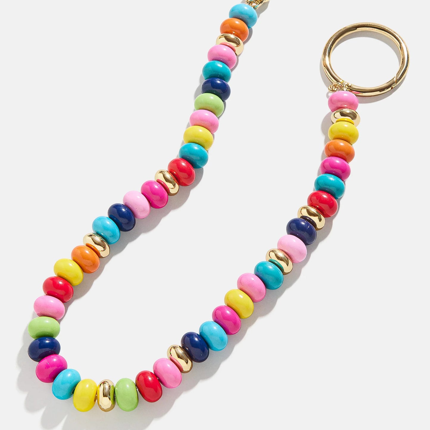 Minimalist Floral Plated Alloy Bag Charm
