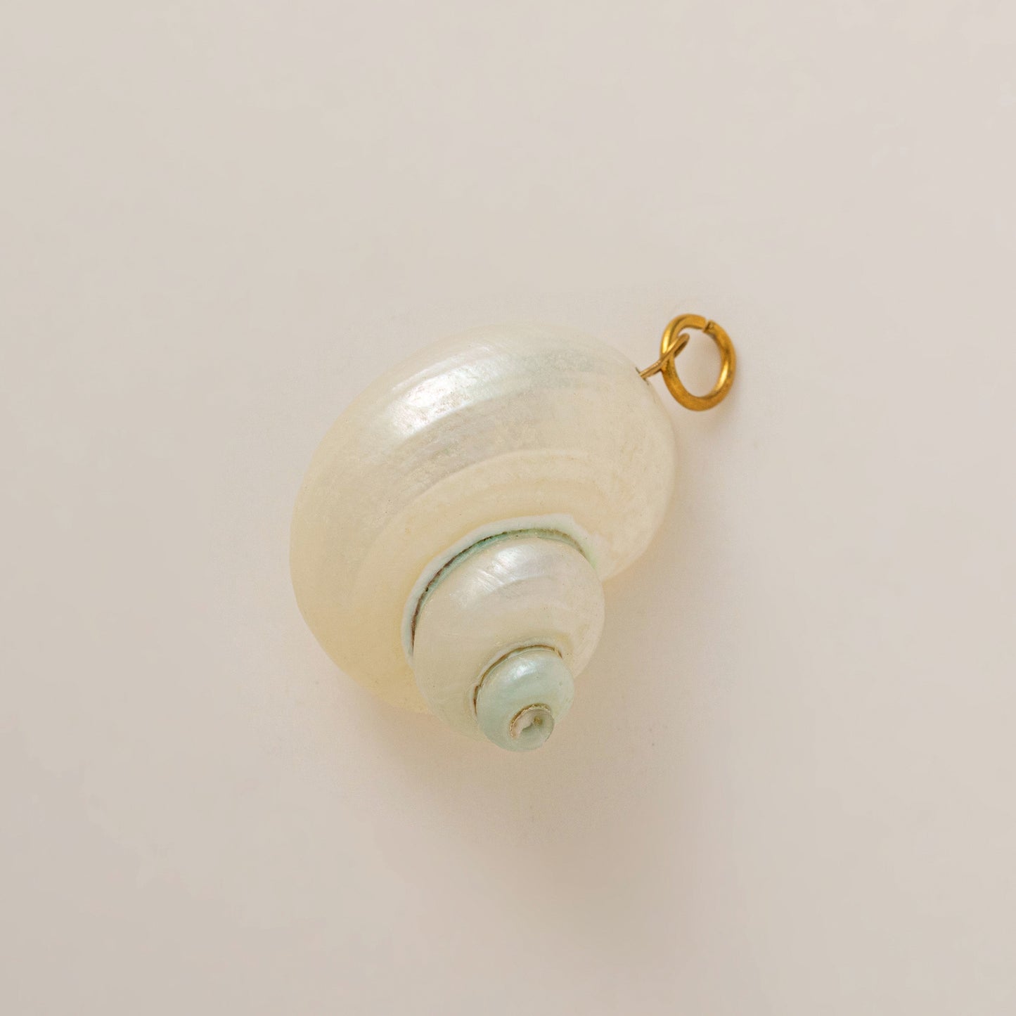 Minimalist Plated Brass Heart Charm Bar