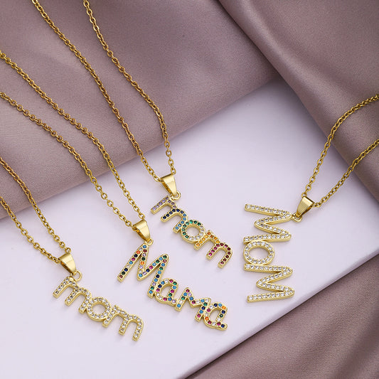 Elegante Collana con Ciondolo a Lettera da Donna, Catena a Serpente in Acciaio Inossidabile con Design Geometrico e Placcatura in Oro