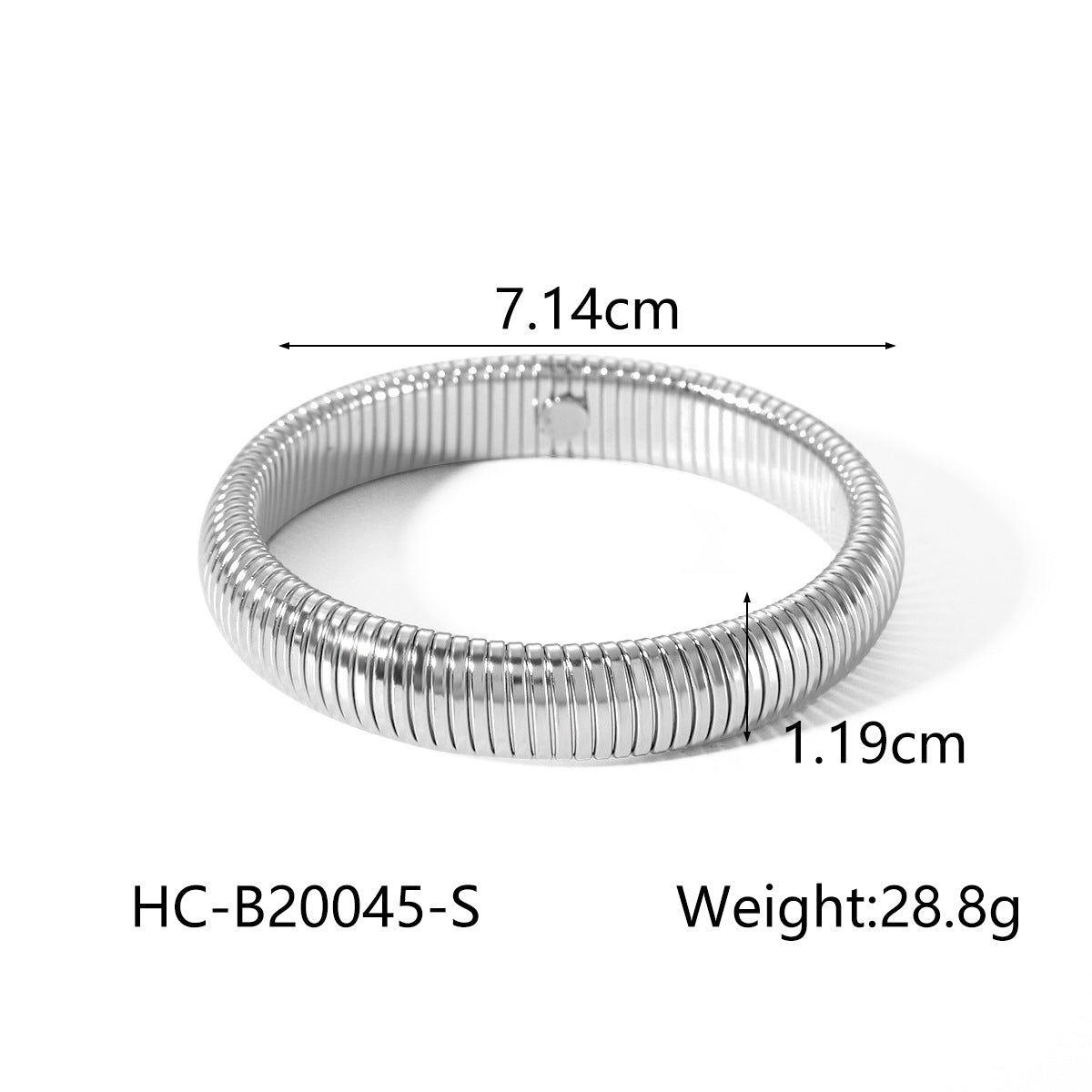 Minimalist Titanium Steel Elastic Snake Chain Bracelet with Rhinestone Inlay Geometric Design for Women
