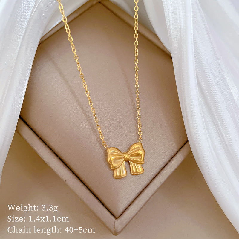 Collana con pendente geometrico minimalista in titanio e acciaio placcato unisex
