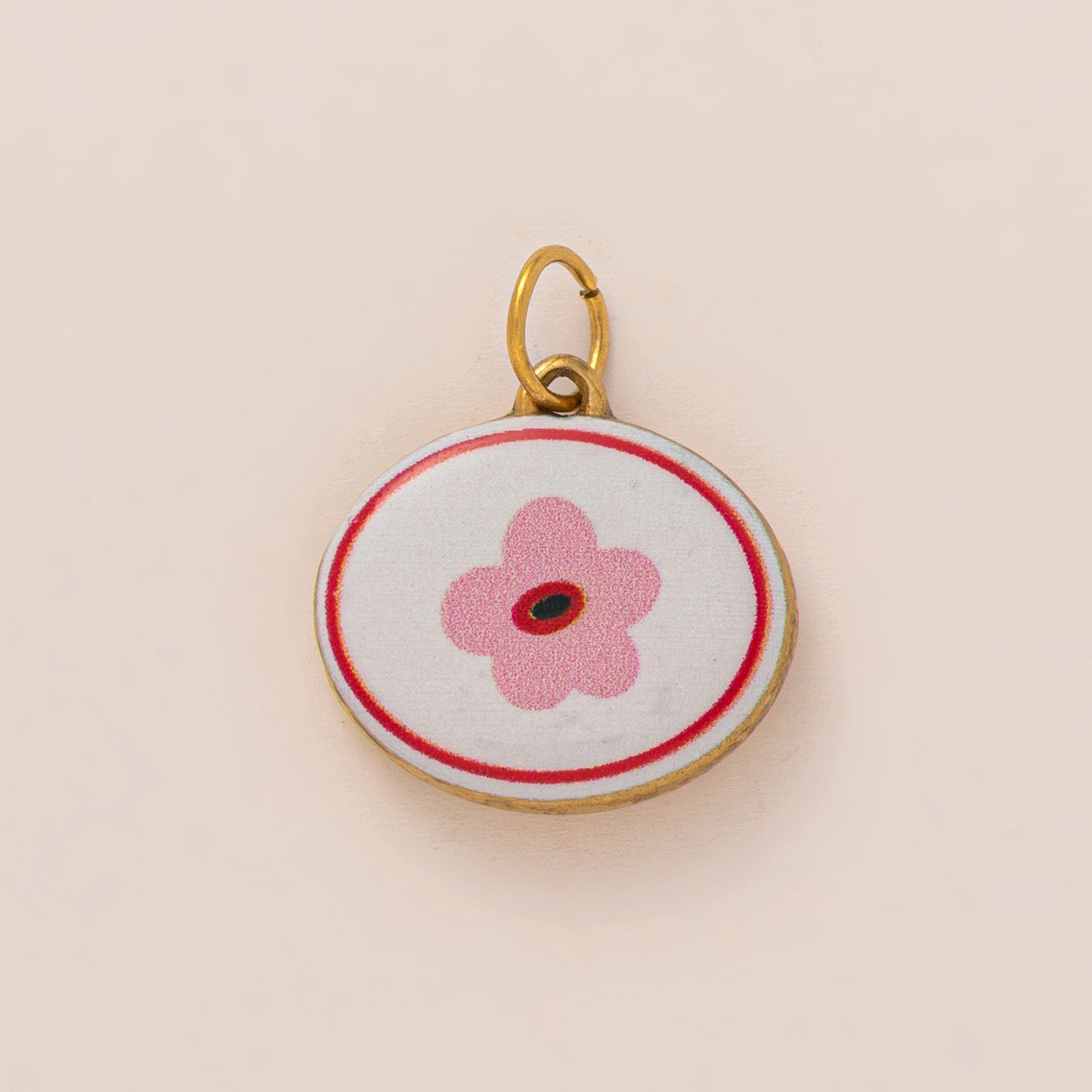 Barra per ciondoli a forma di lattina di sardine in acciaio inossidabile placcato oro 18K in stile vintage da donna