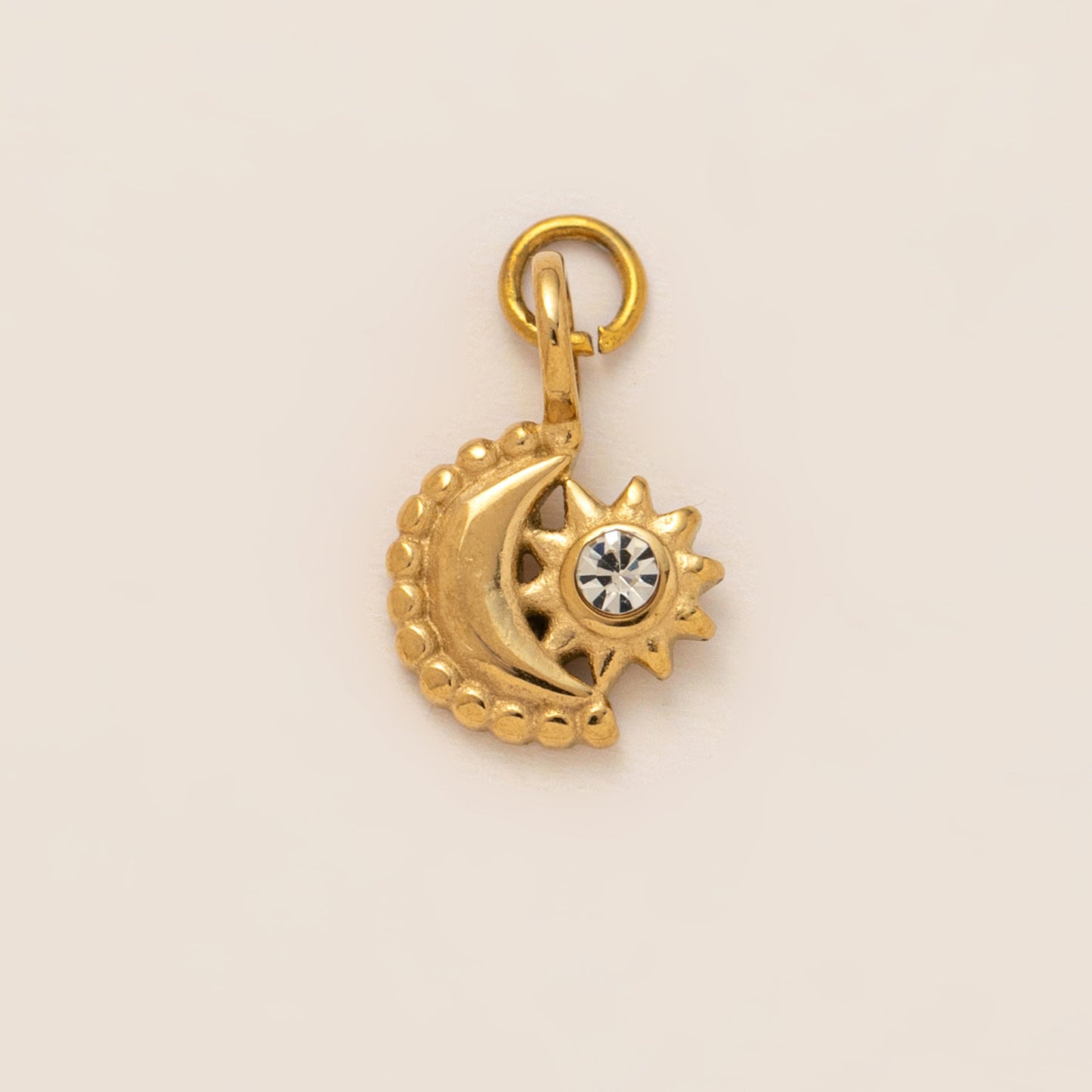 Minimalist PVD 18K Gold Plated Stainless Steel Animal Charm Bar