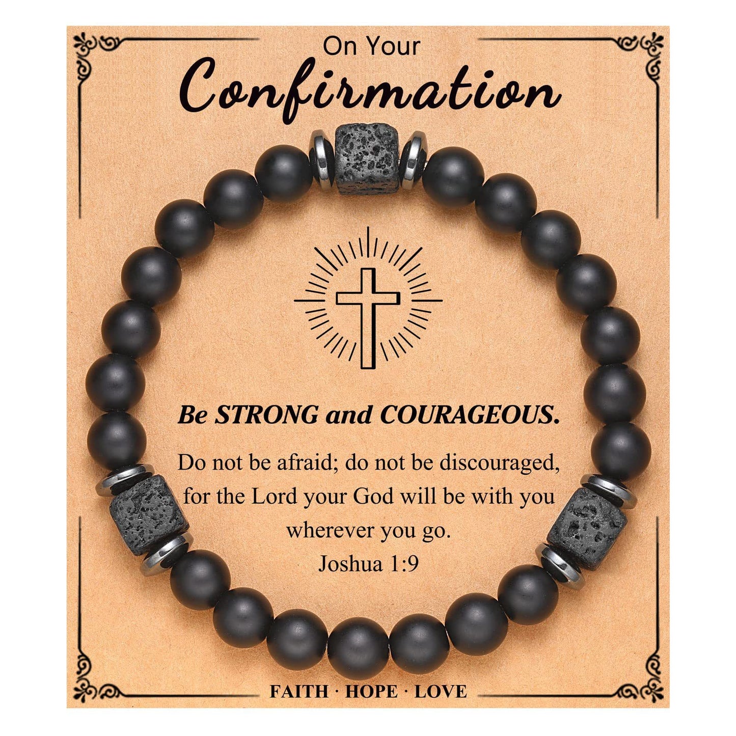 Matte Star Agate Bracelet Unisex