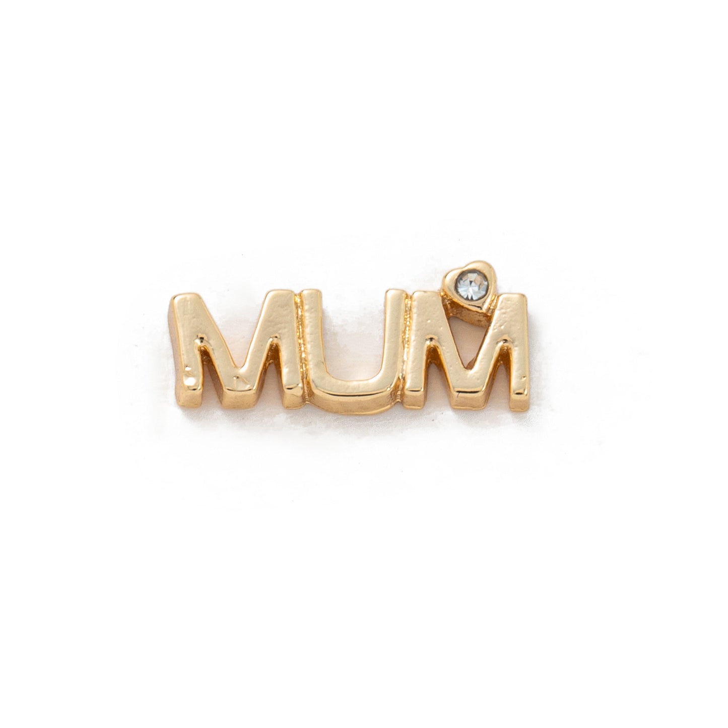 Ciondolo a Medaglione Tondo Geometrico Vintage Placcato Oro 18K in Ottone e Acciaio al Titanio Charm Bar