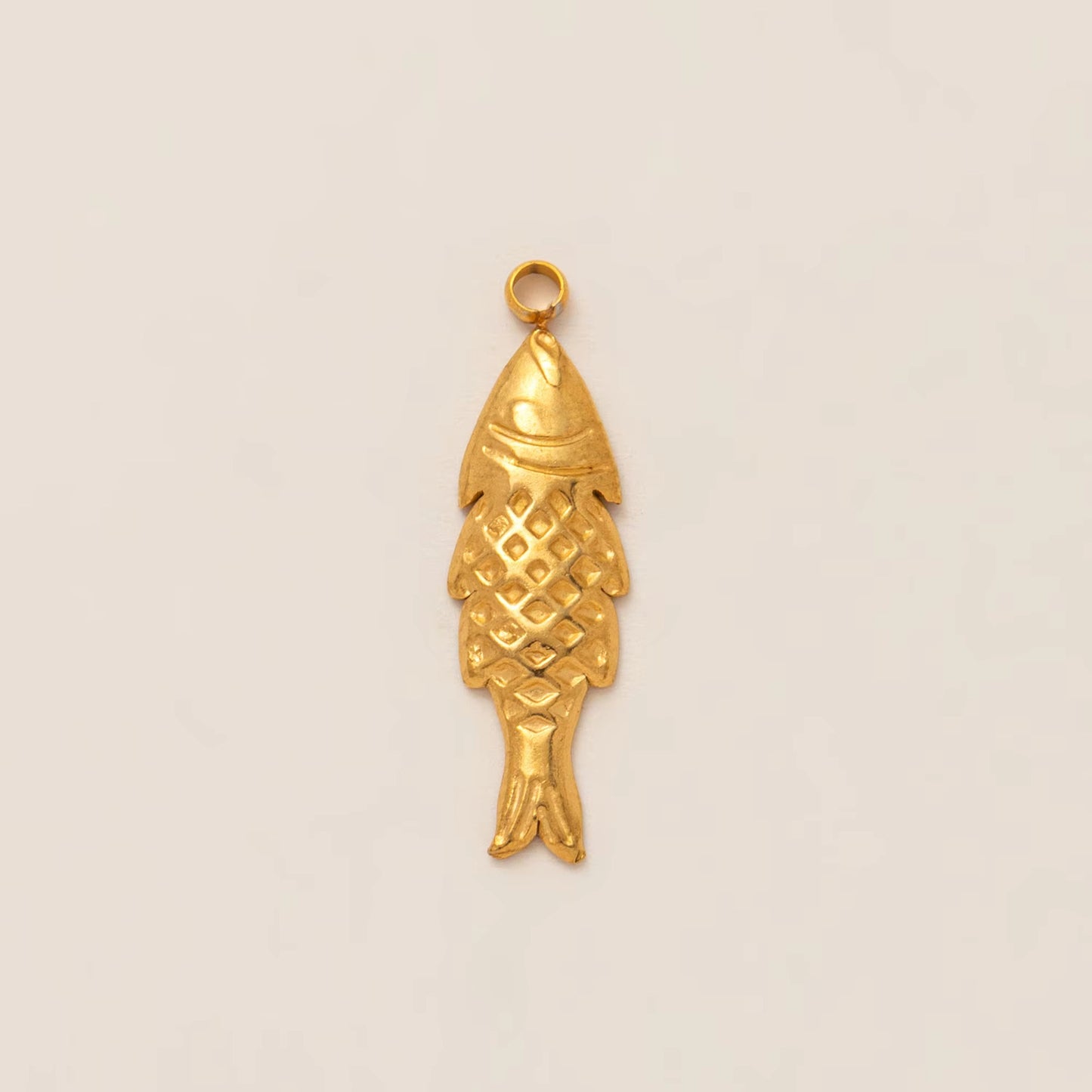 Vintage 18K Gold Plated Stainless Steel Starfish Shell Charm Bar for Women