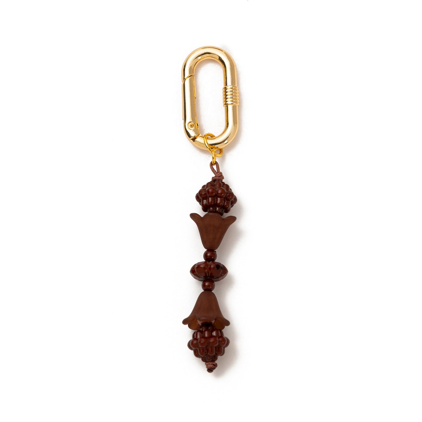 Vintage Alloy Plated Cherry Knot Bag Charm
